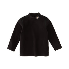 Dave&Bella Toddler Girls/Boys Animal Embroidery Versatile Multi-color Turtle T-shirt Tops