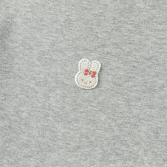 Dave&Bella Girls Autumn Toddler Grey/Purple Lace collar T-shirts Tops