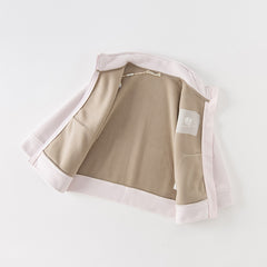 Dave&Bella Kids Girls/Boys Autumn Adorable Anti-static Fleece Coat