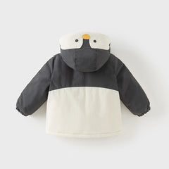 Dave&Bella Toddler Girls/Boys Playful Animal-style Windproof Warm Padded Hooded Coats