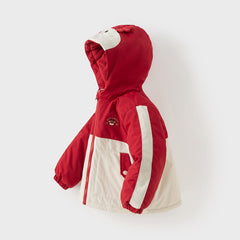 Dave&Bella Toddler Girls/Boys Playful Animal-style Windproof Warm Padded Hooded Coats