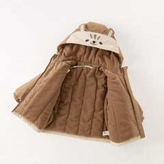 Dave&Bella Toddler Girls/Boys Playful Animal-style Windproof Warm Padded Hooded Coats