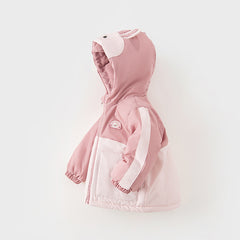 Dave&Bella Toddler Girls/Boys Playful Animal-style Windproof Warm Padded Hooded Coats