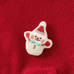 Dave&Bella Toddler Girls/Boys Red Warm Soft Sweatshirts Tops