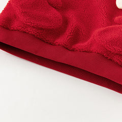 Dave&Bella Toddler Girls/Boys Red Warm Soft Sweatshirts Tops