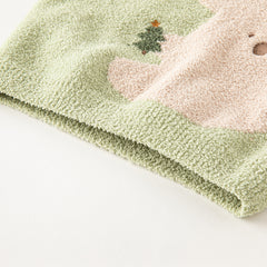 Dave&Bella Toddler Girls/Boys Autumn Soft Cute Animal Jacquard Chenille Sweater Tops