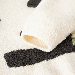 Dave&Bella Toddler Girls/Boys Autumn Soft Cute Animal Jacquard Chenille Sweater Tops