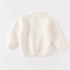 Dave&Bella Toddler Girls/Boys Autumn Soft Cute Animal Jacquard Chenille Sweater Tops