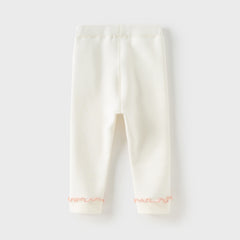 Dave&Bella Toddler Girls Autumn Beige Leggings Pants