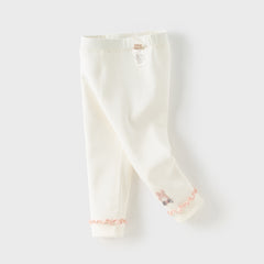 Dave&Bella Toddler Girls Autumn Beige Leggings Pants