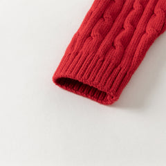 Dave&Bella Kids Girls/Boys Autumn Elegant Multi-color Versatile Classic Sweaters Tops