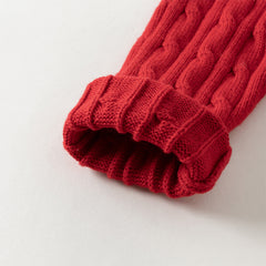 Dave&Bella Kids Girls/Boys Autumn Elegant Multi-color Versatile Classic Sweaters Tops