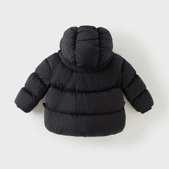 Dave&Bella Toddler Girls Winter Adorable Outdoor Windproof Outwear Hooded Down Coats