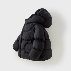 Dave&Bella Toddler Girls Winter Adorable Outdoor Windproof Outwear Hooded Down Coats