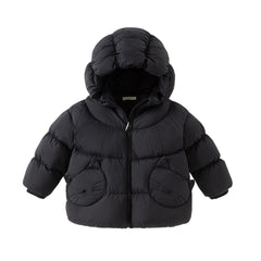 Dave&Bella Toddler Girls Winter Adorable Outdoor Windproof Outwear Hooded Down Coats