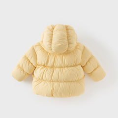 Dave&Bella Toddler Girls Winter Adorable Outdoor Windproof Outwear Hooded Down Coats