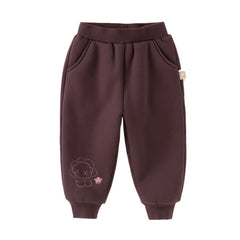 Dave&Bella Toddler Girls/Boys Autumn Warm Outdoor Padded Sweatpants