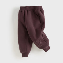 Dave&Bella Toddler Girls/Boys Autumn Warm Outdoor Padded Sweatpants