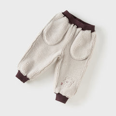 Dave&Bella Toddler Girls/Boys Autumn Warm Outdoor Padded Sweatpants