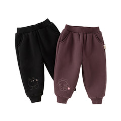 Dave&Bella Toddler Girls/Boys Autumn Warm Outdoor Padded Sweatpants