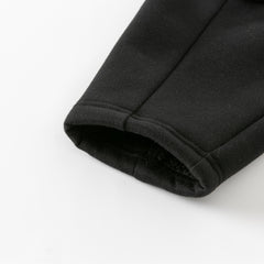 Dave&Bella Toddler Girls/Boys Autumn Pink/Black Knit Padded Pants