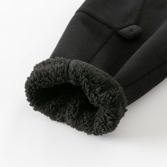 Dave&Bella Toddler Girls/Boys Autumn Pink/Black Knit Padded Pants