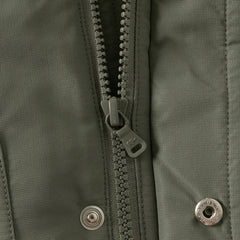 Dave&Bella Toddler Boys Winter Green Outwear Warm Hooded Two-Piece Down Coats Set