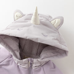 Dave&Bella Toddler Girls/Boys Warm Animal-style Outwear Hooded Fleece Padded Coats