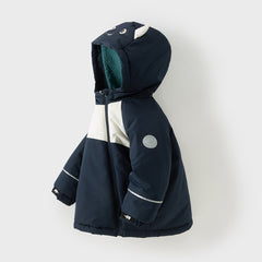 Dave&Bella Toddler Girls/Boys Warm Animal-style Outwear Hooded Fleece Padded Coats