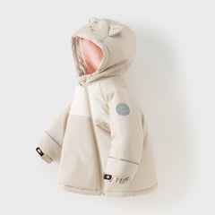 Dave&Bella Toddler Girls/Boys Warm Animal-style Outwear Hooded Fleece Padded Coats