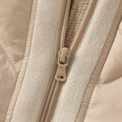 Dave&Bella Toddler Boys Winter Apricot Outwear Hooded Cozy Down Coats