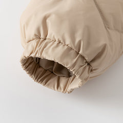 Dave&Bella Toddler Boys Winter Apricot Outwear Hooded Cozy Down Coats