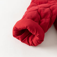 Dave&Bella Toddler Girls Cute Red Doll collar A-lined Padded Princess Dress(wallet bag)