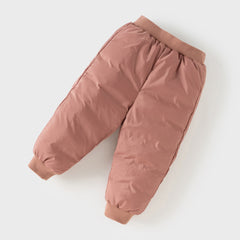 Dave&Bella Toddler Girls/Boys Winter Outdoor Windproof  Comfortable Down Pants
