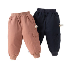 Dave&Bella Toddler Girls/Boys Winter Outdoor Windproof  Comfortable Down Pants