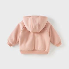 Dave&Bella Toddler/Kids Girls/Boys Multicolor Versatile Soft Long Sleeve Hooded Coats