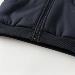 Dave&Bella Toddler/Kids Girls/Boys Multicolor Versatile Soft Long Sleeve Hooded Coats