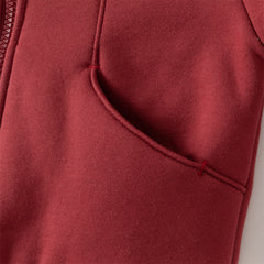 Dave&Bella Toddler/Kids Girls/Boys Multicolor Versatile Soft Long Sleeve Hooded Coats