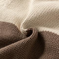 Dave&Bella Toddler Boys Casual Khaki Cute Dog Turtle Long-sleeved Sweaters Tops