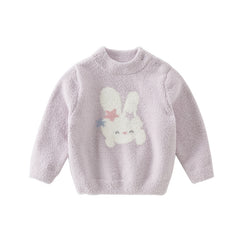 Dave&Bella Toddler Girls/Boys Cute Playful Animal Pullover Turtle Soft Cozy Sweaters
