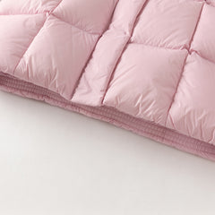Dave&Bella Toddler Girls Winter Charming Outdoor Windproof Hooded Cozy Down Coats