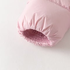 Dave&Bella Toddler Girls Winter Charming Outdoor Windproof Hooded Cozy Down Coats