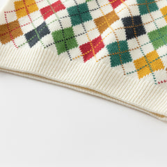 Dave&Bella Toddler Boys Casual Beige Long-sleeved Soft Pullover Sweaters Tops