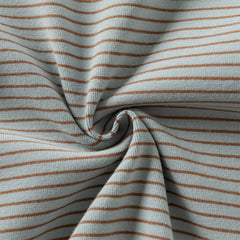 Dave&Bella Toddler Boys Autumn Blue/Green Striped Versatile T-shirts Tops