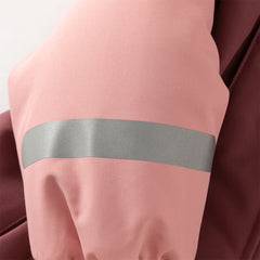 Dave&Bella Baby Girls/Boys Outdoor Windproof Plush-lined Padded Hooded Cozy Rompers