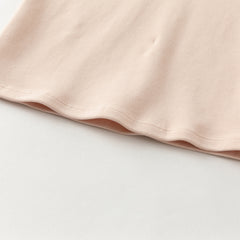 Dave&Bella Girls Autumn Toddler Pink/Green Cotton T-shirts Tops