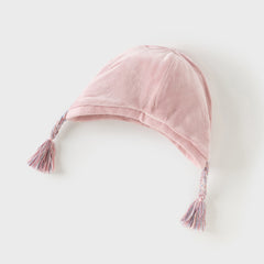 Dave&Bella Toddler Girls Sweet Pink Versatile Warm Ear-protected Hats