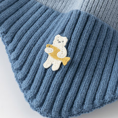 Dave&Bella Girls/Boys Loose Knit Ear Warmers Winter Hats