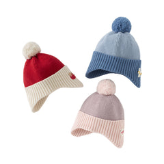 Dave&Bella Girls/Boys Loose Knit Ear Warmers Winter Hats
