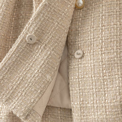 Dave&Bella Toddler Girls Adorable Apricot Long-sleeved Outwear Cozy Padded Coats